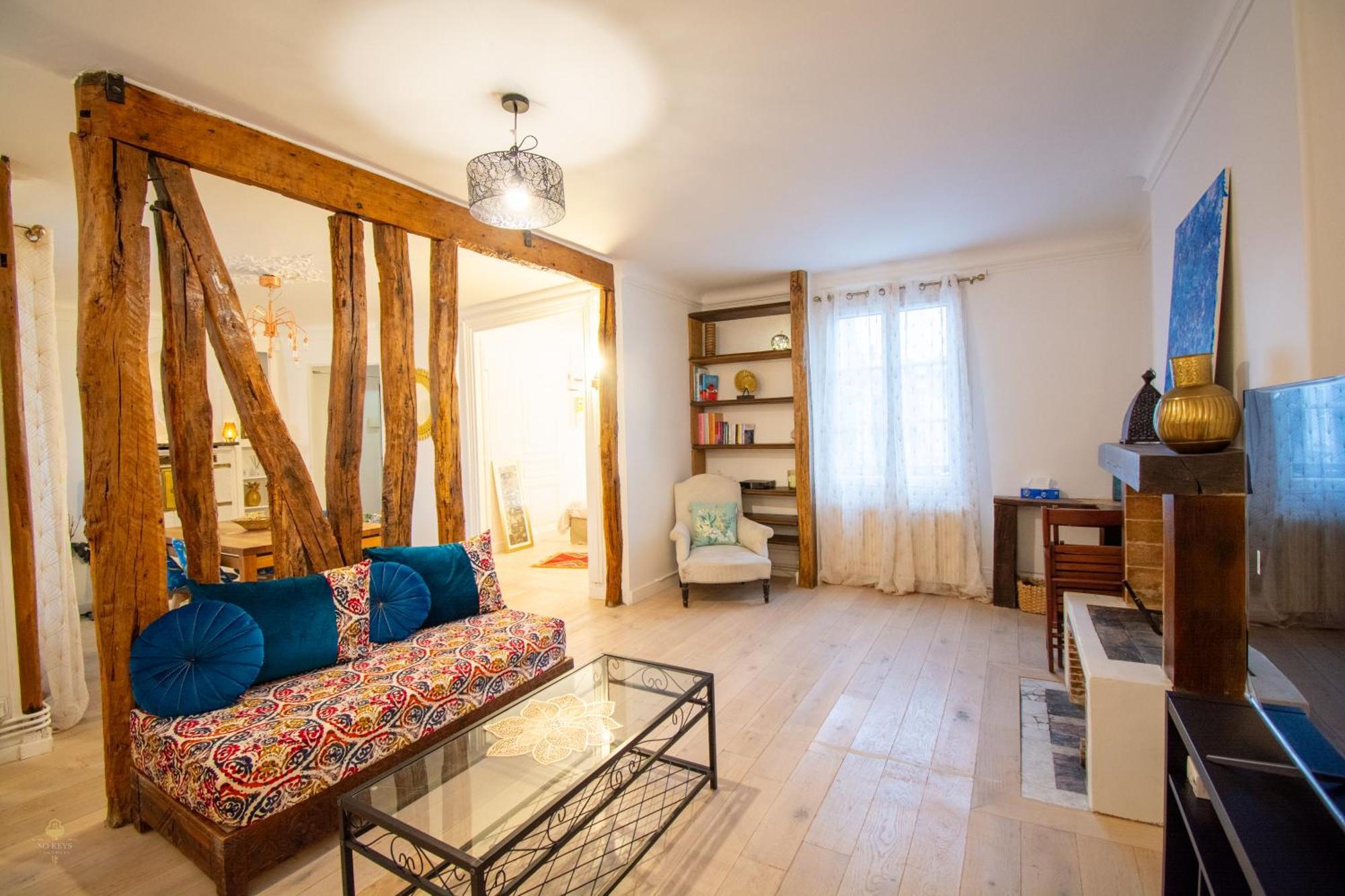Wonderful Typical Flat 3 Bedrooms / 6 Pax * Parigi